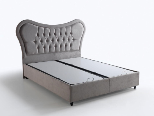 Bed Design Beds Luxury Beige Upholstery Bedroom Furniture Chesterfield 160x200
