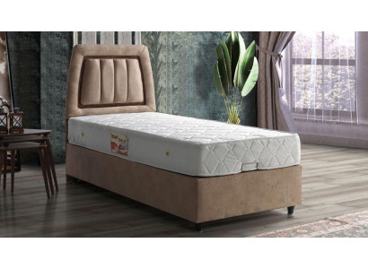 Bed Design Beds Luxury Beige Upholstery Bedroom Furniture Modern 90x190 Luxury