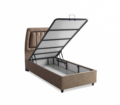 Bed Design Beds Luxury Beige Upholstery Bedroom Furniture Modern 90x190 Luxury