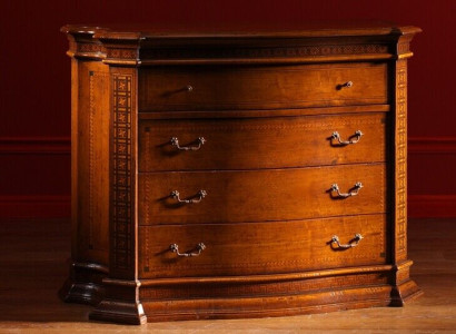 Country House Chest of drawers Wardrobe Wood Cabinets Furniture Consoles Italian Furniture Brown