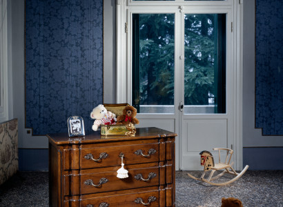 Design Sideboard 130cm Sideboard Wardrobe Designer Loft Chest of drawers Brown Wood Furniture