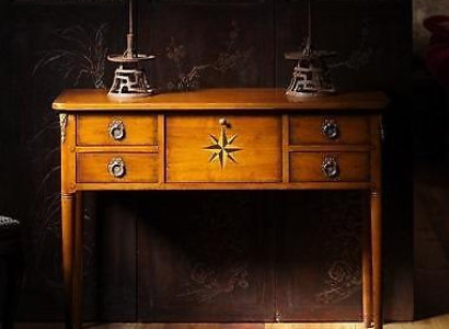 Console Side Bedroom Wooden Tables Consoles Classic r Bedside table new
