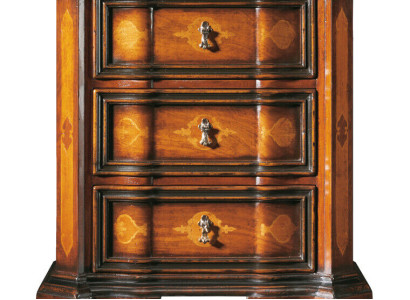 Classic Bedside table Side table Brown Design Nightstand Night Console Furniture