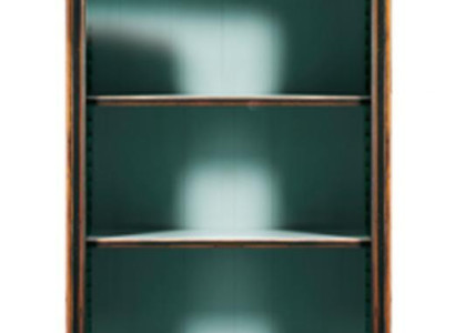 Shelf Wardrobe Bookcase for Office Bookshelf Brown Tall Cabinet Real wood new