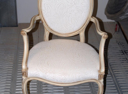 Dining room Armchair Beige Gold Wood Dining room Furniture Chairs Living room Chair new