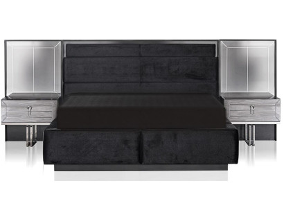 Bedroom Set Luxury Complete's Bed 2x Bedside table stylish 4-piece new