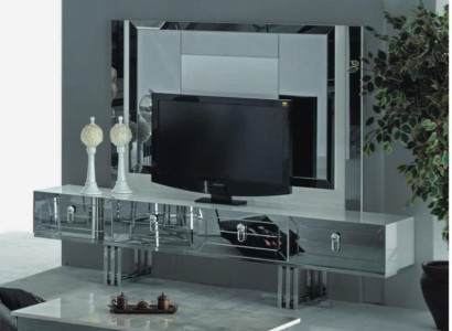 Luxury tv stand Stylish Wardrobe Chest of drawers Furniture Gray television TV cabinet stand