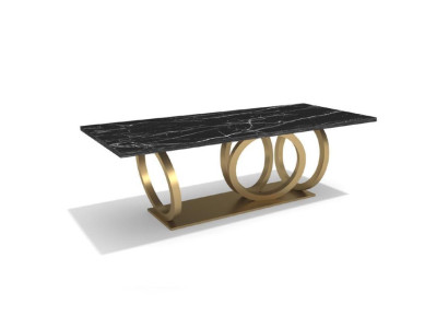 Luxury Modern Marble Dining table Furniture Table Dining room Design Tables 200x100