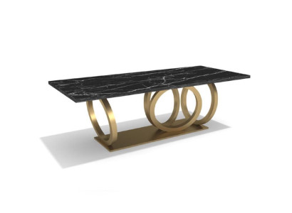 Luxury Modern Marble Dining table Furniture Table Dining room Design Tables 200x100
