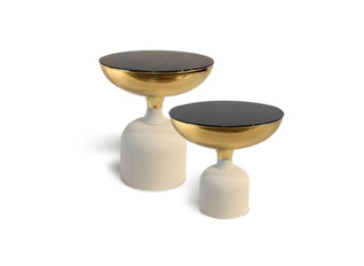 Designer stainless steel table Modern side table Living room luxury furniture