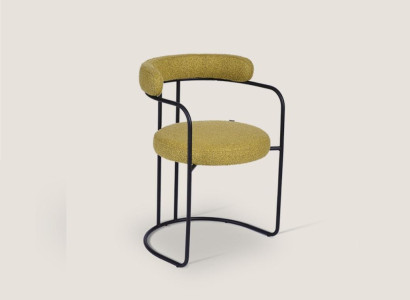 Designer Green Upholstered Chair Living room Chairs Single Seater Stylish Furniture