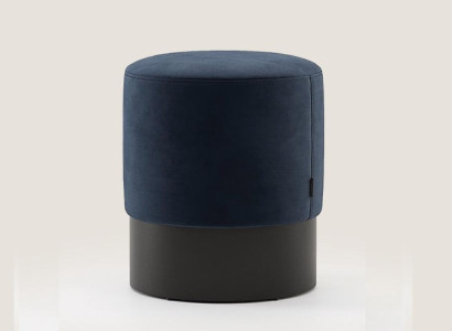 Round Blue Stool Luxury Bedroom Modern Side Stool