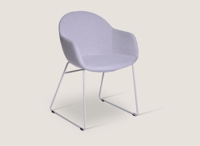 Lila Dining chairs Designer Upholstered Chair Modern Armrest Chair new
