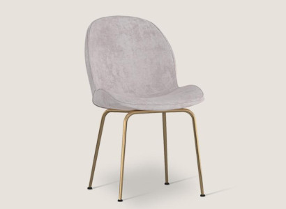 Light gray dining room chair designer upholstered chairs modern single seater