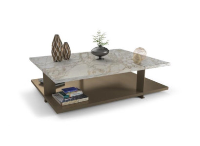 Designer Marble Rectangular Coffee table Luxury Side tables Stylish