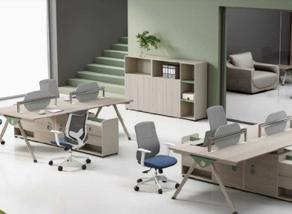 Study room Wood Office furniture Desk Computer desk Luxury new