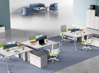 Office Furnishings Furniture Desks Team Table Counter Office furniture