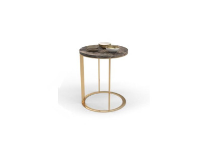 Round Marble Side table Designer Coffee table Living room Table new
