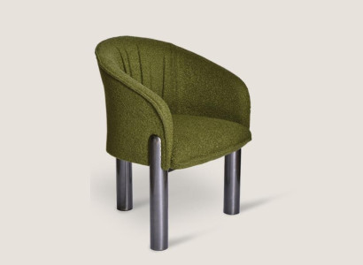 Luxury Green Armchair Single Seater Modern Upholstery Chair Living room Furniture