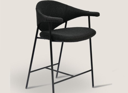 Stylish seating furniture Designer Dining room Chairs with steel legs Modern