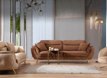 Sofa set in Italian style Complete Set 3+3+1+1 Seater Suite
