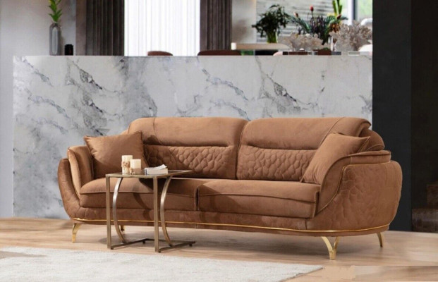 Sofa set in Italian style Complete Set 3+3+1+1 Seater Suite