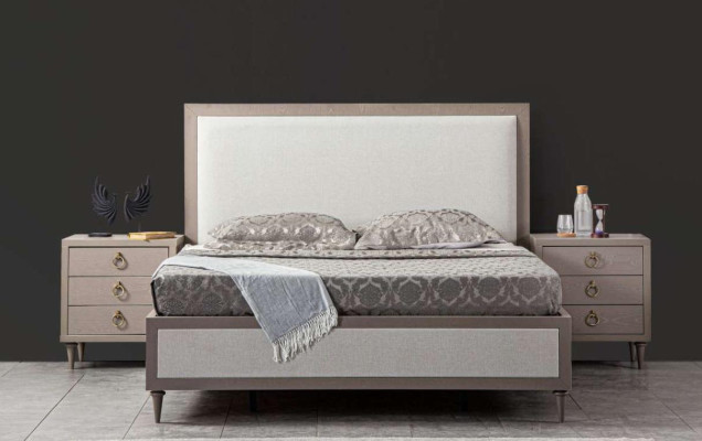 Bed Bedroom Set Design Luxury Bette new Furniture 2x Bedside tables 3pcs.