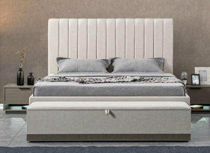 Luxury Bedroom Furniture Bed 2x Bedside table Set Beds Hotel Furniture new 3pcs.