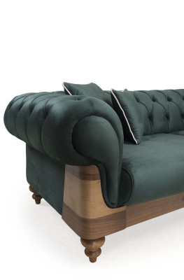 Modern Chesterfield Sofa set 3+3 Seater Luxury Set Living room Couch