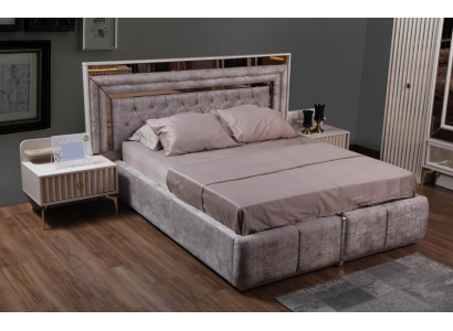 Modern Bedroom Complete's Set Bed Bedside tables Designer Furniture