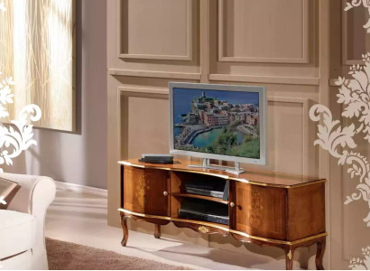Classic r TV cabinet Real wood TV stands Living room Designer Furniture Stylish