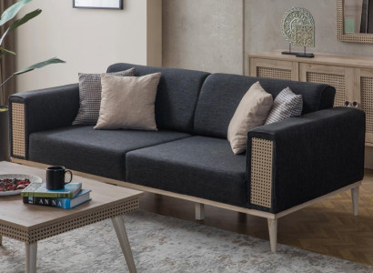 Sofa 3-Seater High-quality design modern textile sofa living room