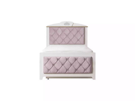 Functional Bed Chesterfield Extendable Childrens Bed Bed 100 Wood Pink