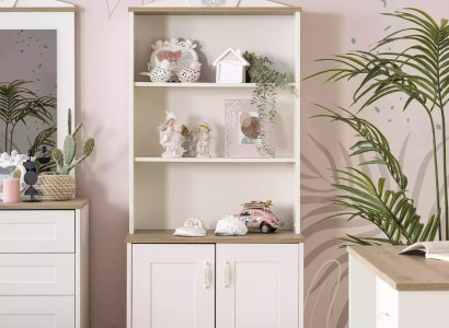 Bookcase Bookshelf Standing Shelf Childrens shelf Shelf Wood White new