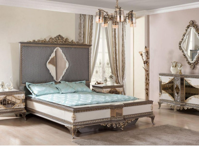 Classic Bedroom Suite High Quality Set Double bed Chest of drawers Sofa