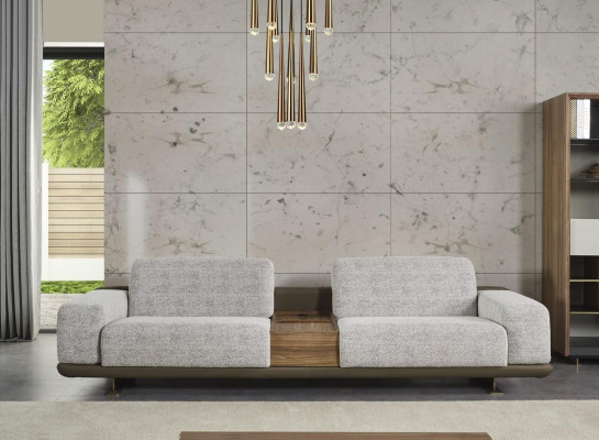 Suite Four Seater Sofa Set Armchair Fabric Fabric Sofa Modern Sofa