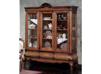 Living room Display case Classic wooden furniture with tailor-made drawers Display case