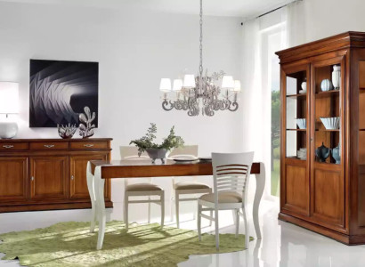 Dining room set suite table sideboard display case group dining set 3 pieces. new