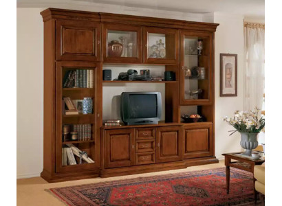 Living room Furniture Wall unit classic Italian style Wood Furniture new