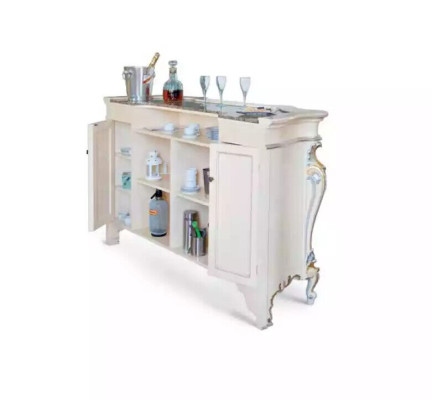 Bar counter White bar counter Classic r style bar counter wooden counter bar