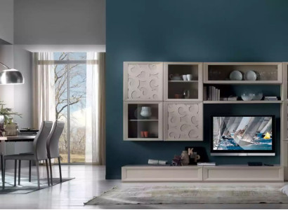 Living room Set Display case Chest of drawers Wall units TV Lowboard Design Wardrobe new