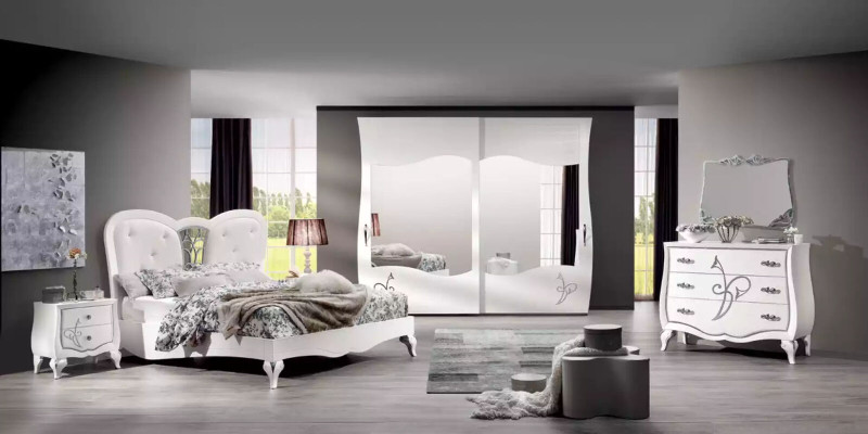 Modern Wood Solid Wardrobe Bedroom Shelf Wardrobe White new