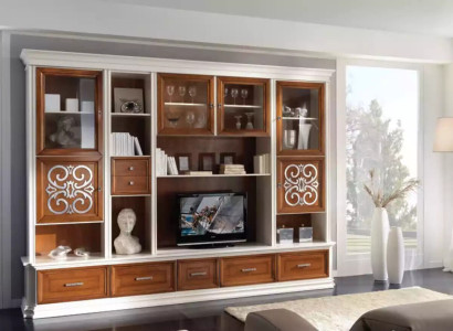 Living room Wall shelf TV Wardrobe Wall cabinets Wood Living room Furniture new