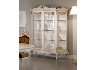 Showcases Glass Wardrobe Display case Living room Wood Sideboard Luxury Furniture new