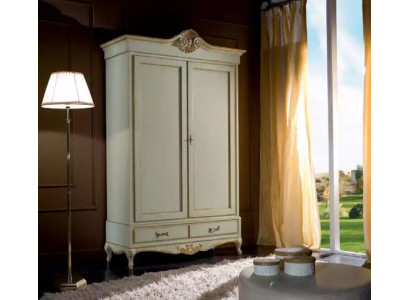 Classic r Wardrobe Furniture Wood Cabinets Bedroom White new