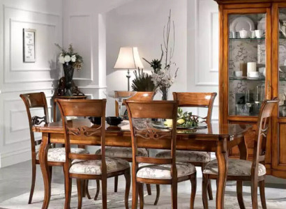 Dining table 6x Chairs Dining room Set Dining set Table 7tlg Suite new