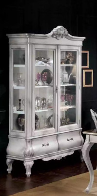 Wood Display case White Sideboard Design Cabinets Italian Furniture Wardrobe