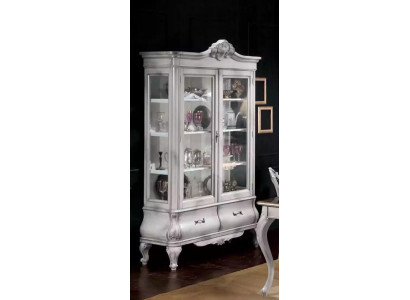 Wood Display case White Sideboard Design Cabinets Italian Furniture Wardrobe