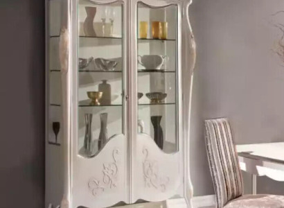 Showcases Glass Wardrobe Display case Living room Wood Sideboard Italian Furniture