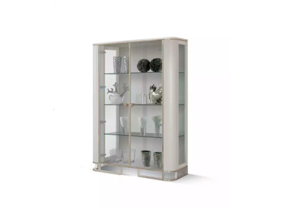 Designer Display case Furniture Wood White Luxury Showcase Cabinet Design Italian Furniture
